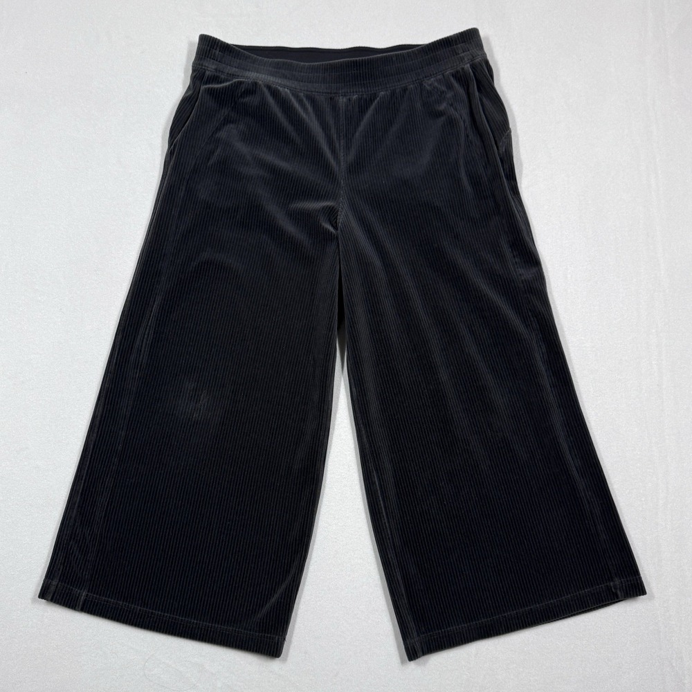 lululemon athletica Black Wide Leg Pants